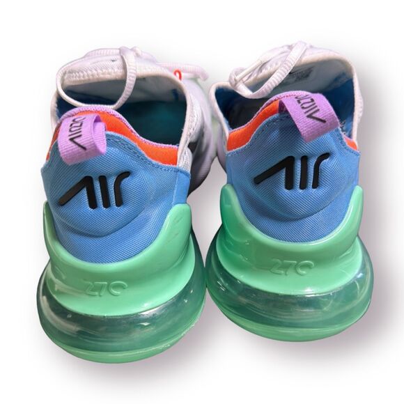 Nike Air Max 270 Men’s‎ Size 11.5 Athletic Running Shoes Multi-Color DX2347-100 - Picture 3 of 9